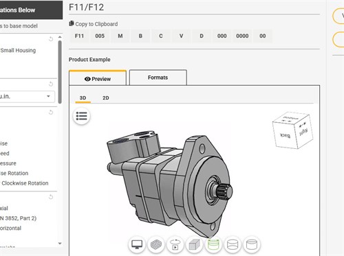 Konfiguration Kolvpump