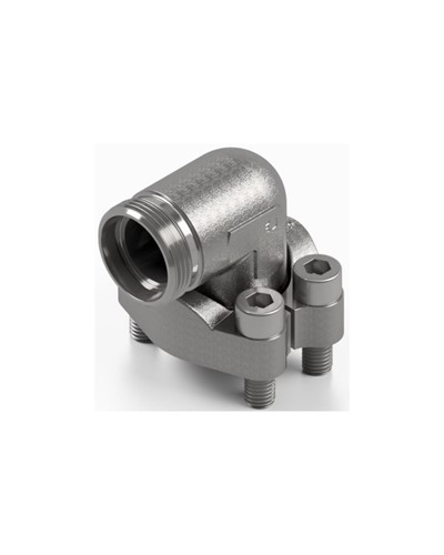 SAE Fläns Adapter 90° 3000psi