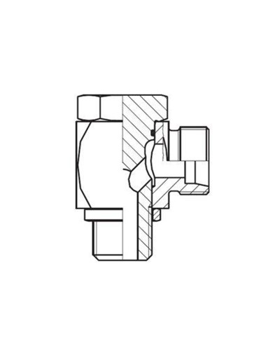 WH-M L-serien syrafast M exkl. mutter skärring