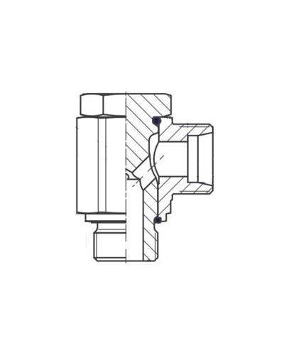 WHK-M-CS L-serien M inkl. mutter skärring