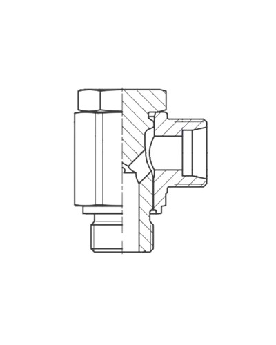 WHK-M L-serien M inkl. mutter skärring